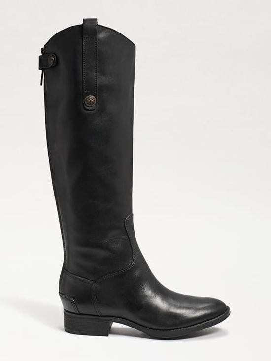 Sam Edelman Shoes - Sam Edelman Penny 2 Black Wide Calf Riding Books